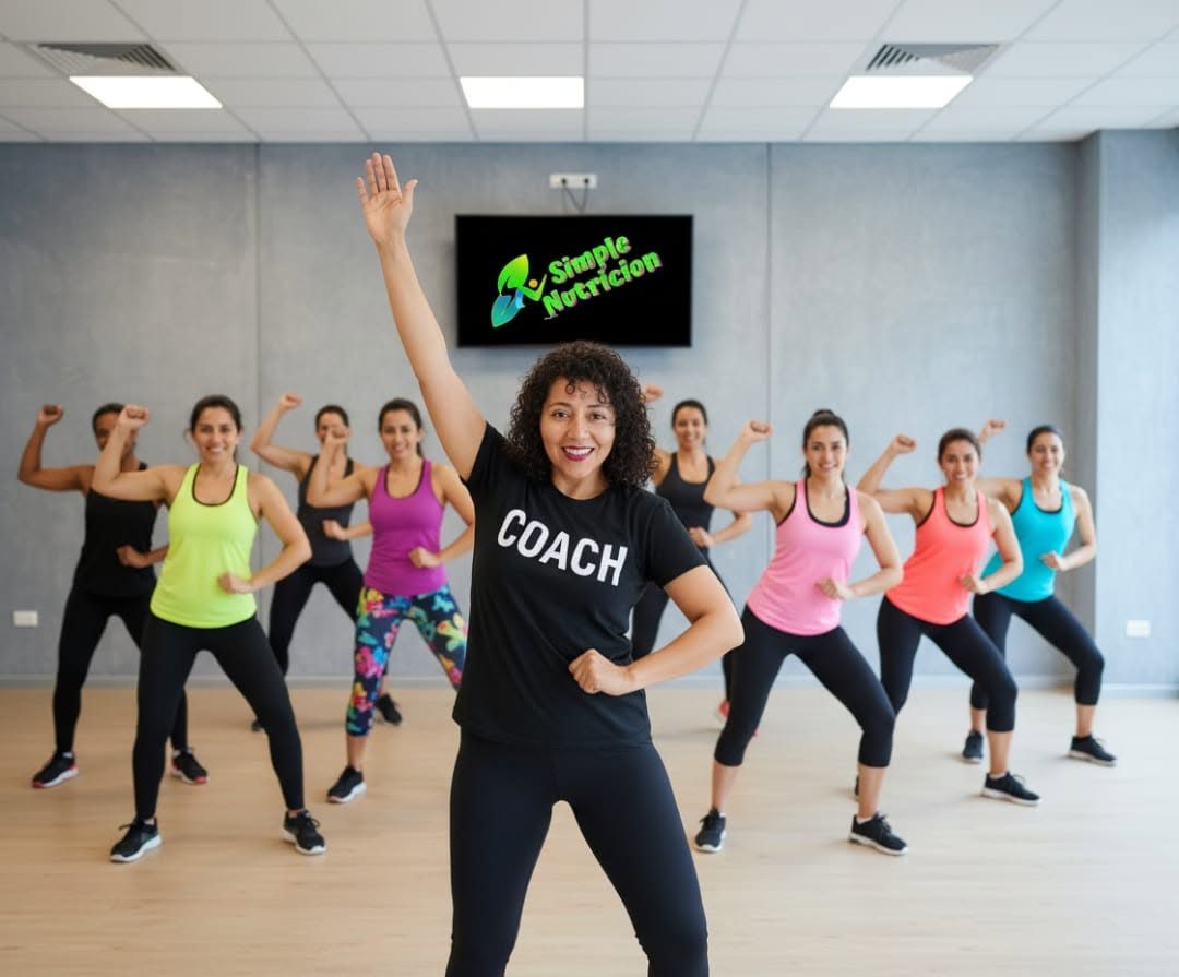 Clase de Cardio Dance en el club