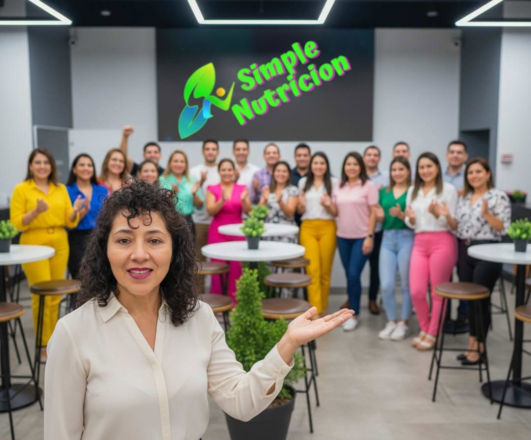 Presentación en el club Simple Nutricion