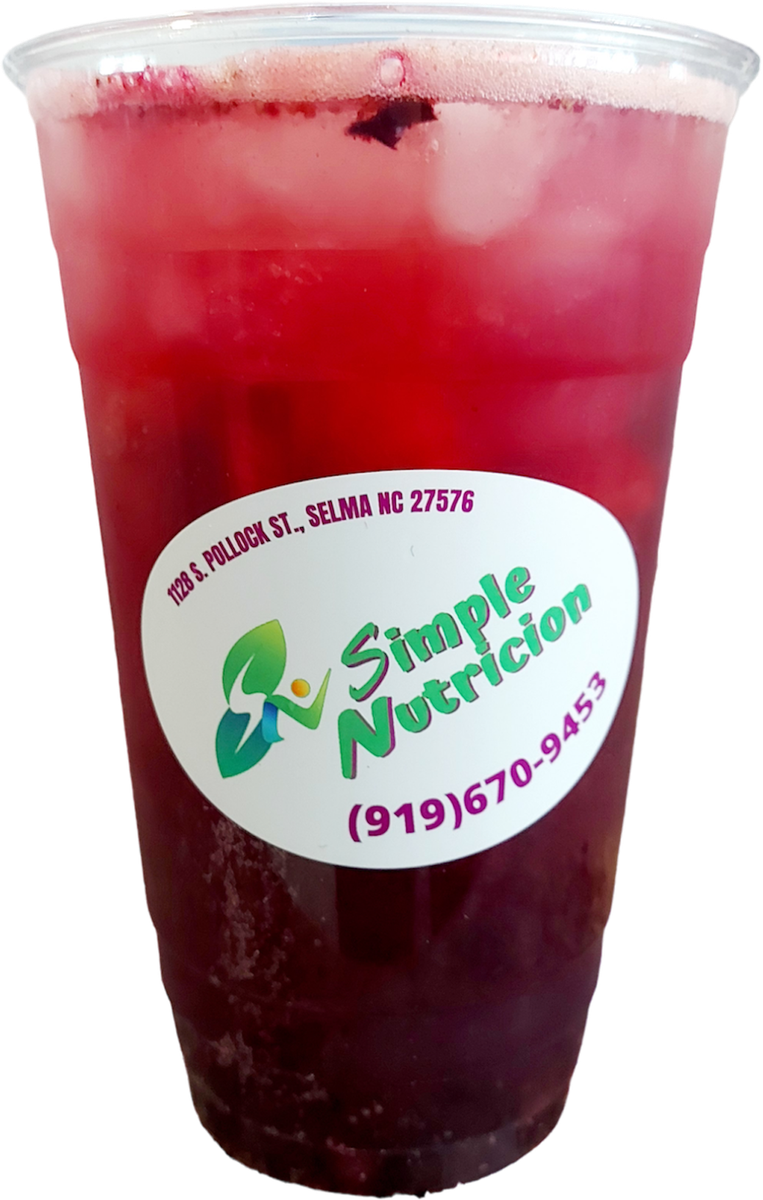 Bebida energizante de frutos rojos