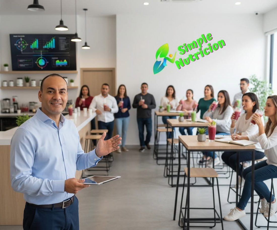 Presentación de productos en el club
